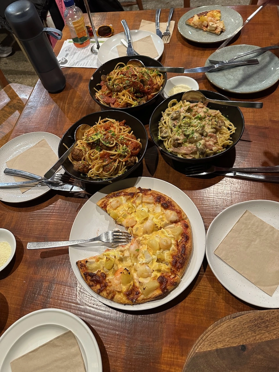 real pizza pasta salad